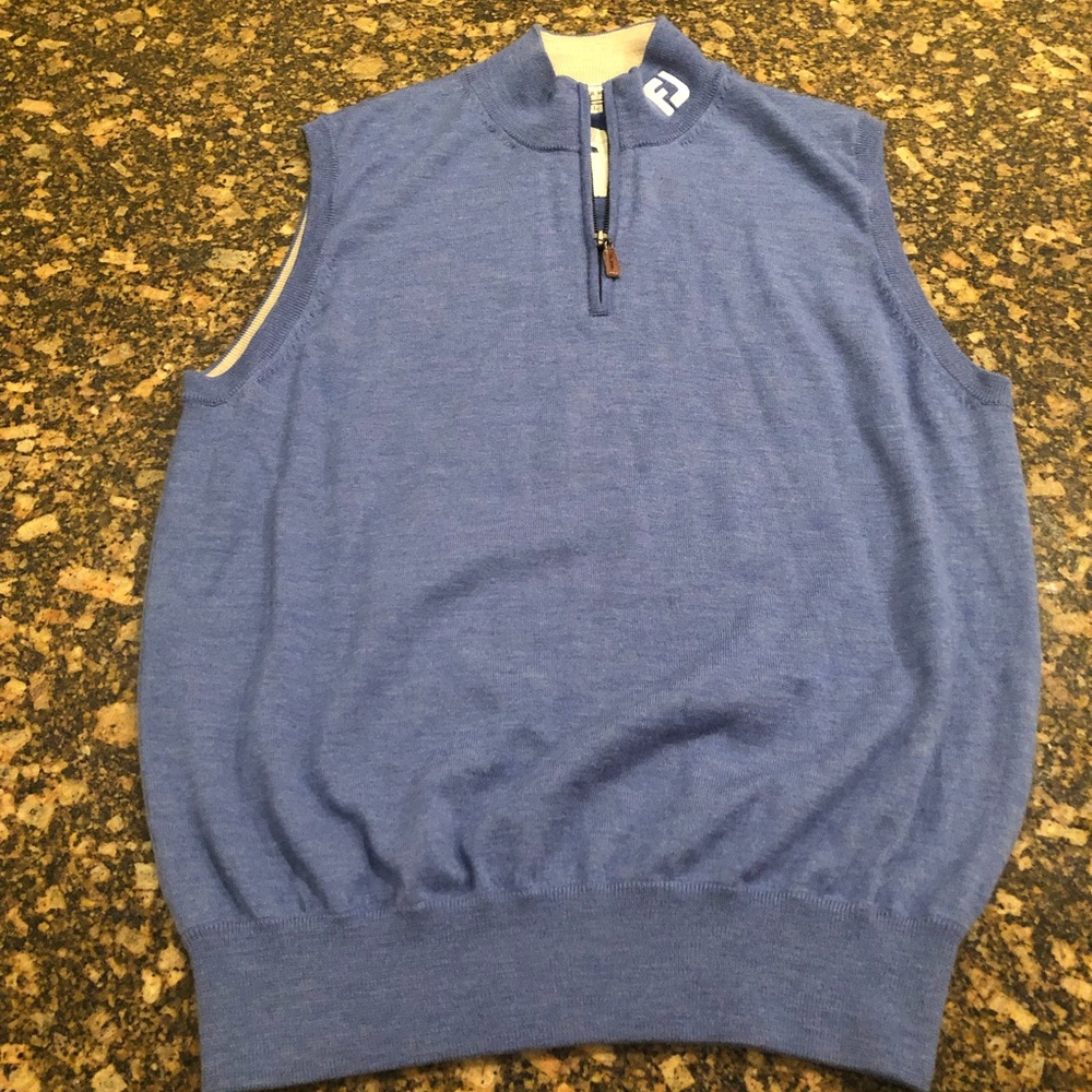 Peter Millar and Foot Joy Merino wool vest